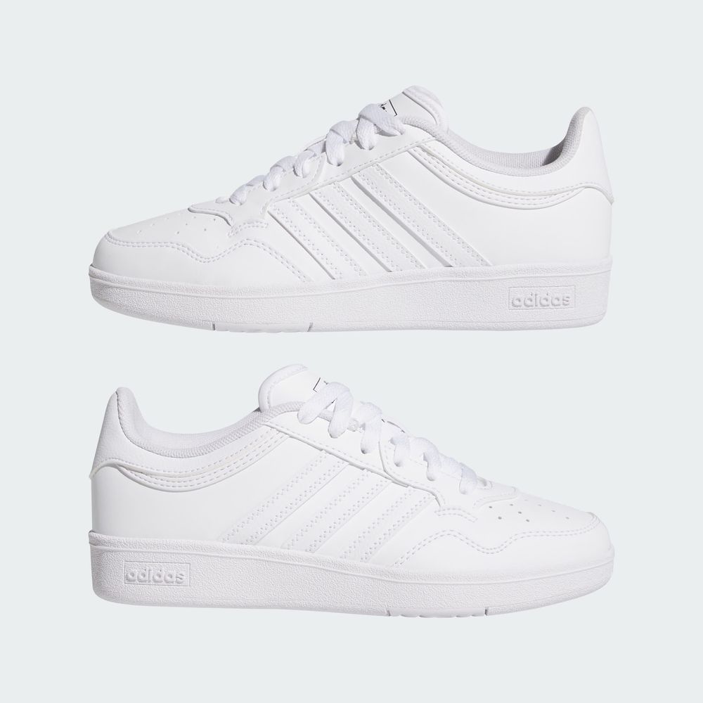 Foto 9 pulgar | Hoops 4.0 J Adidas Blanco Niños