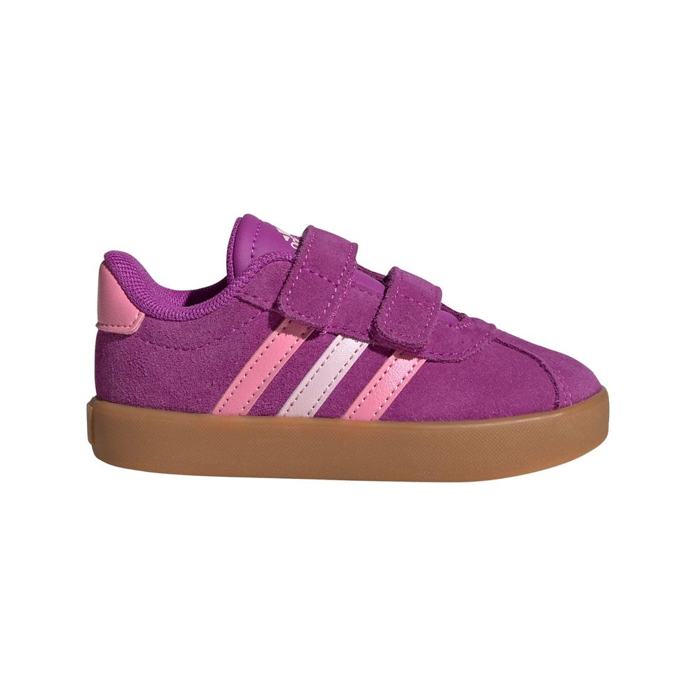 Foto 2 pulgar | Tenis Adidas Vl Court 3.0 Adidas Rosa Niños