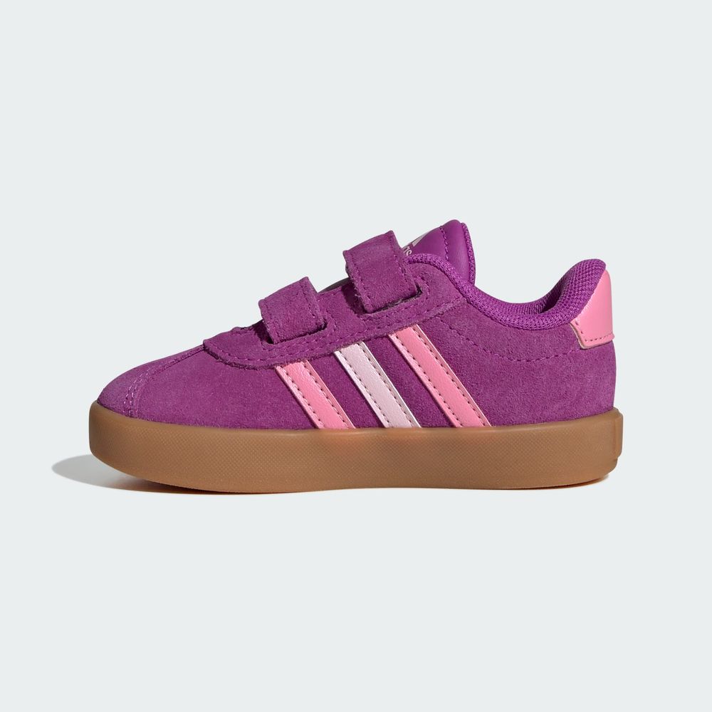 Foto 4 pulgar | Tenis Adidas Vl Court 3.0 Adidas Rosa Niños
