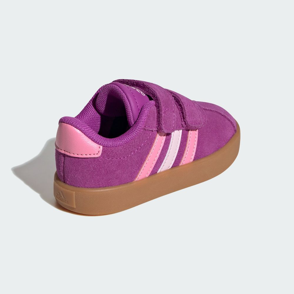 Foto 8 pulgar | Tenis Adidas Vl Court 3.0 Adidas Rosa Niños
