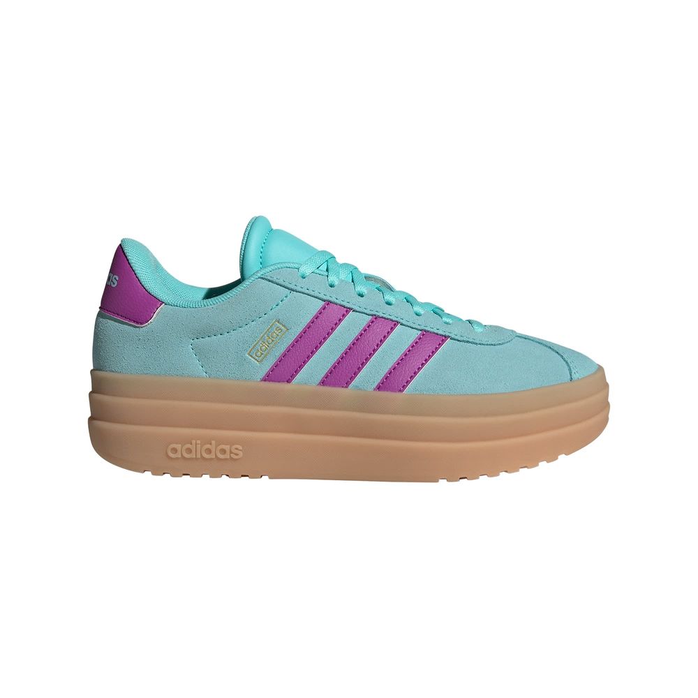 Foto 2 pulgar | Tenis Adidas Vl Court Bold Kids Adidas Turquesa Niños