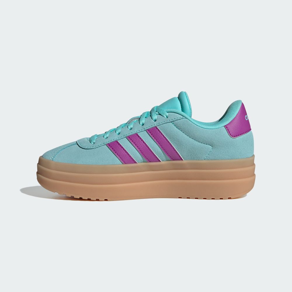 Foto 4 pulgar | Tenis Adidas Vl Court Bold Kids Adidas Turquesa Niños