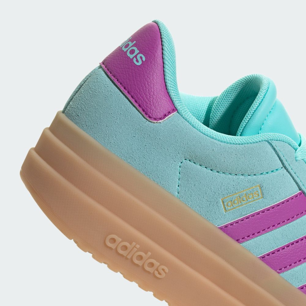 Foto 9 pulgar | Tenis Adidas Vl Court Bold Kids Adidas Turquesa Niños