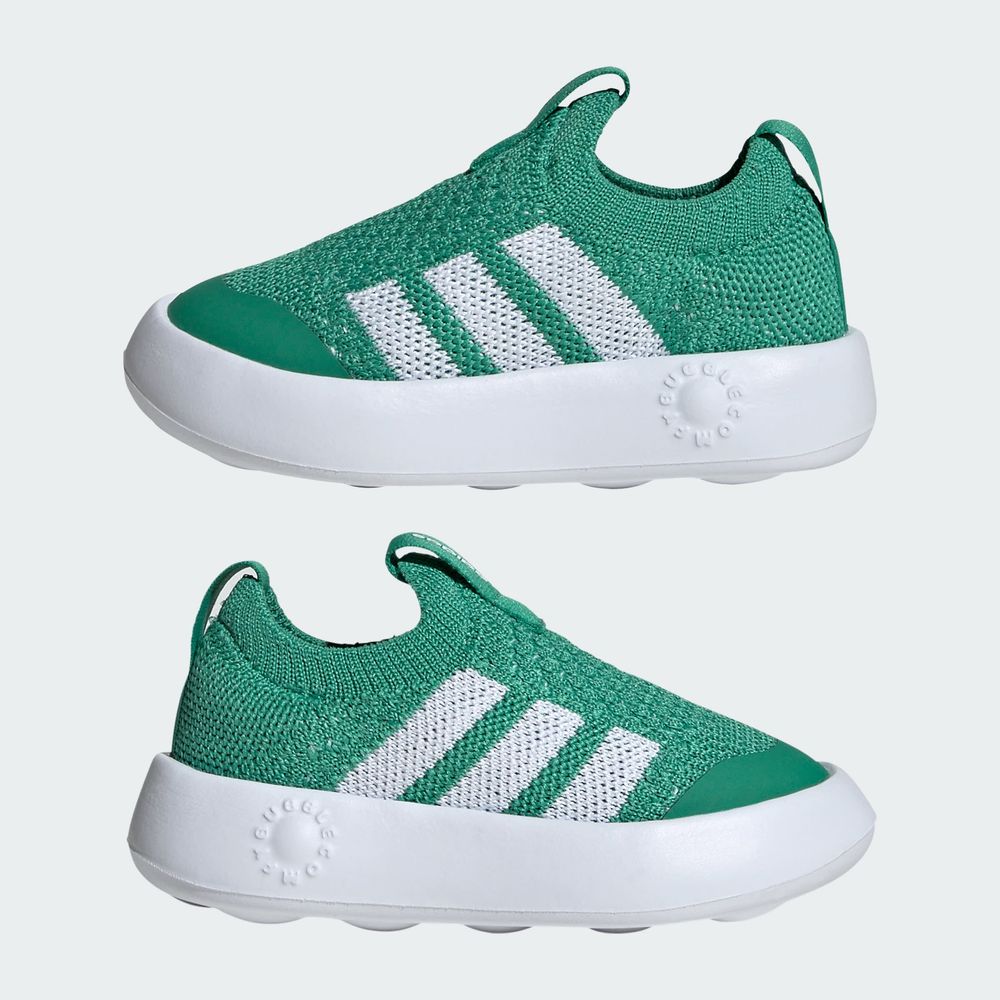 Foto 9 pulgar | Bubblecomfy I Adidas Verde Niños