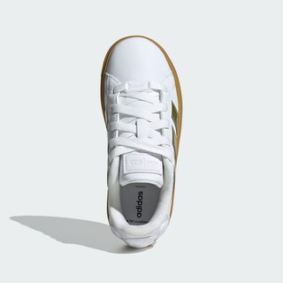 Foto 4 | Droids Grand Court 2.0 K Adidas Blanco Niños