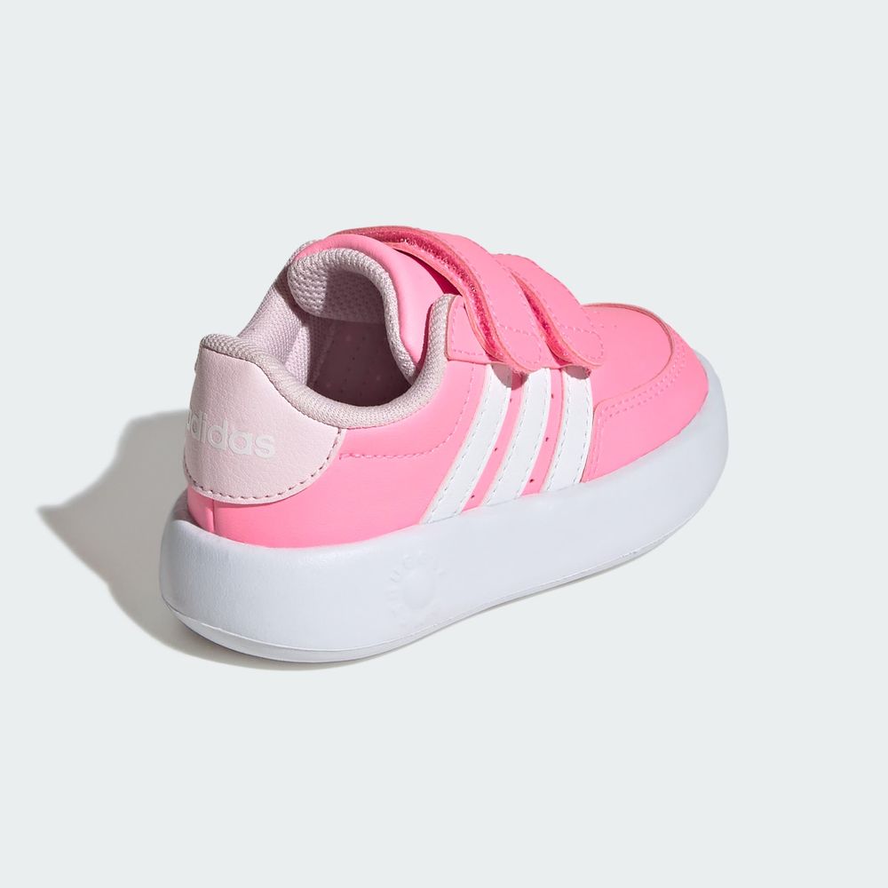 Foto 8 pulgar | Tenis Breaknet 2.0 Para Niños Adidas Rosa Niños