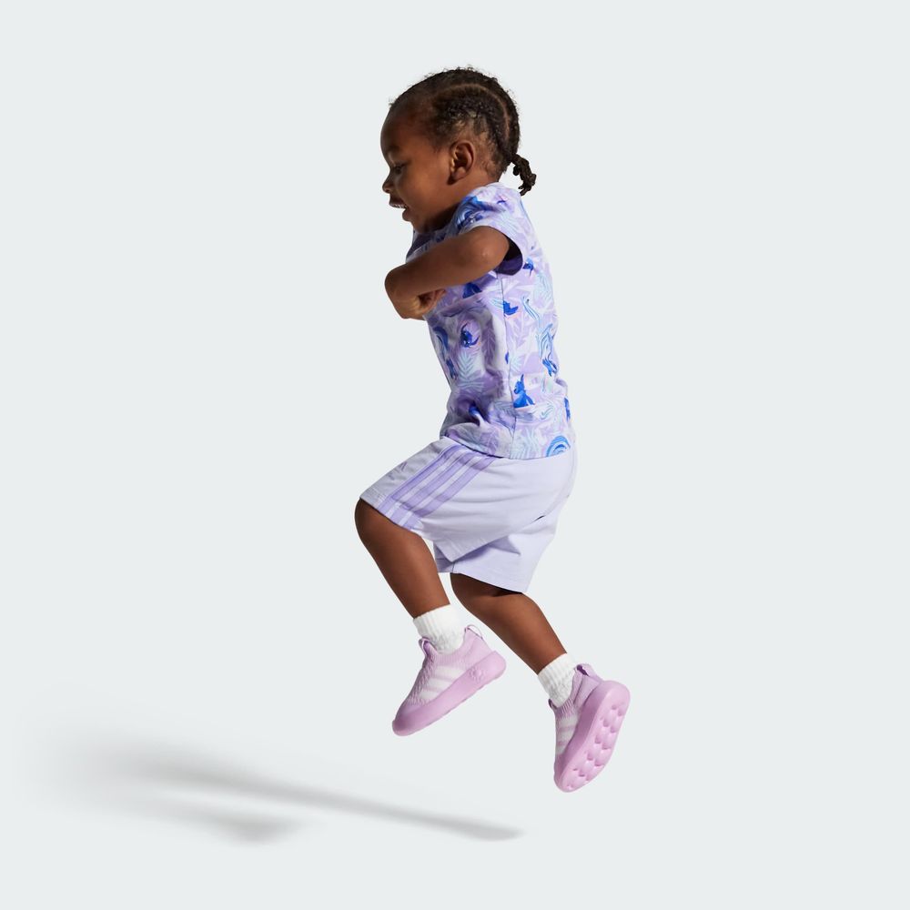 Foto 4 | Bubblecomfy I Adidas Violeta Niños