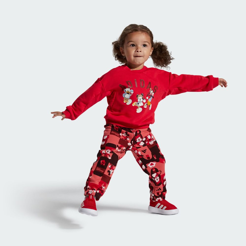 Foto 5 pulgar | Bubblecomfy I Adidas Rojo Niños