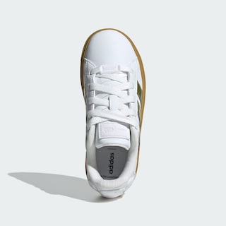 Foto 4 | Droids Grand Court 2.0 K Adidas Blanco Ni�os