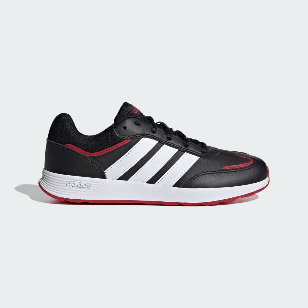 Foto 3 pulgar | Tenis Tensaur Switch Infantil Adidas Negro Niños