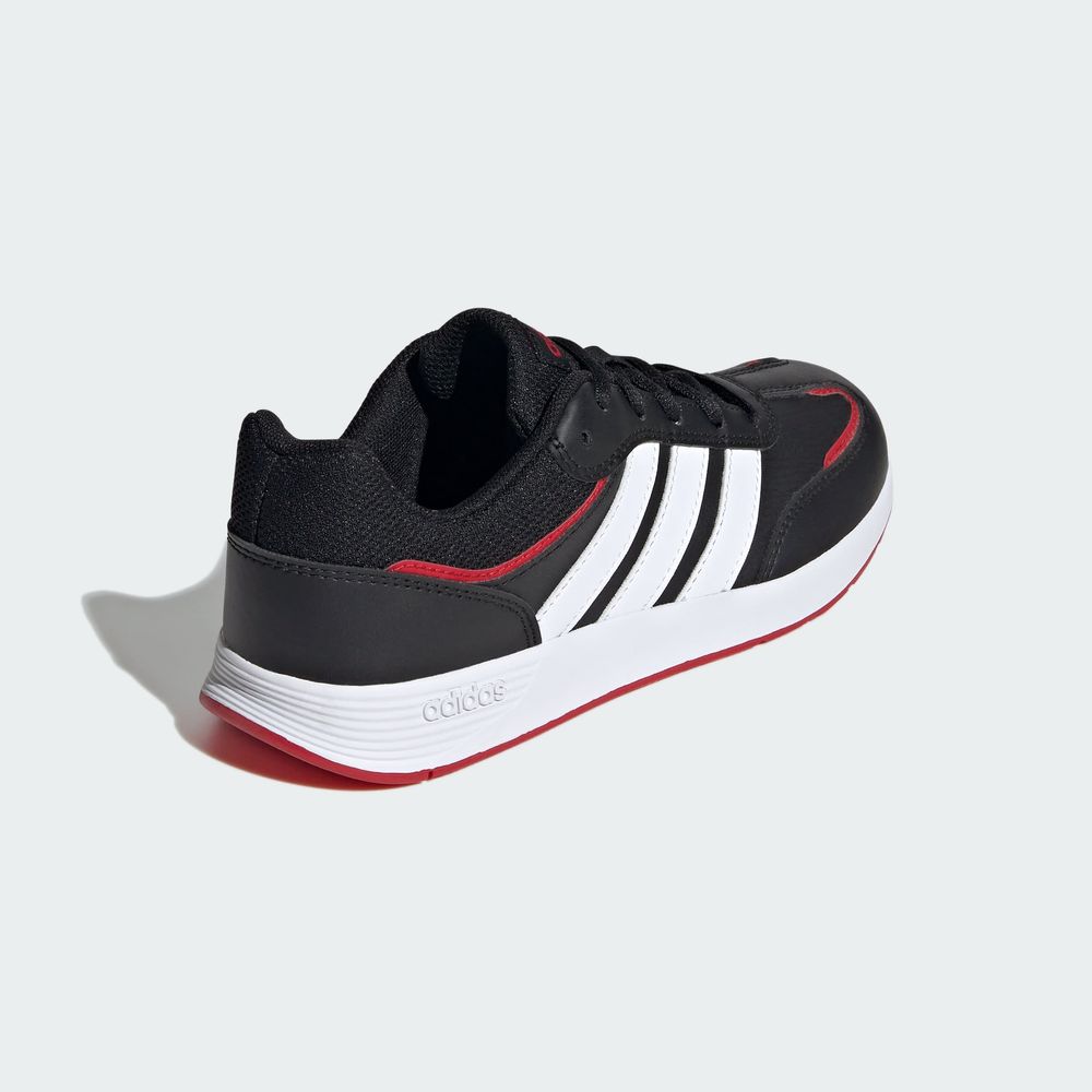 Foto 8 pulgar | Tenis Tensaur Switch Infantil Adidas Negro Niños