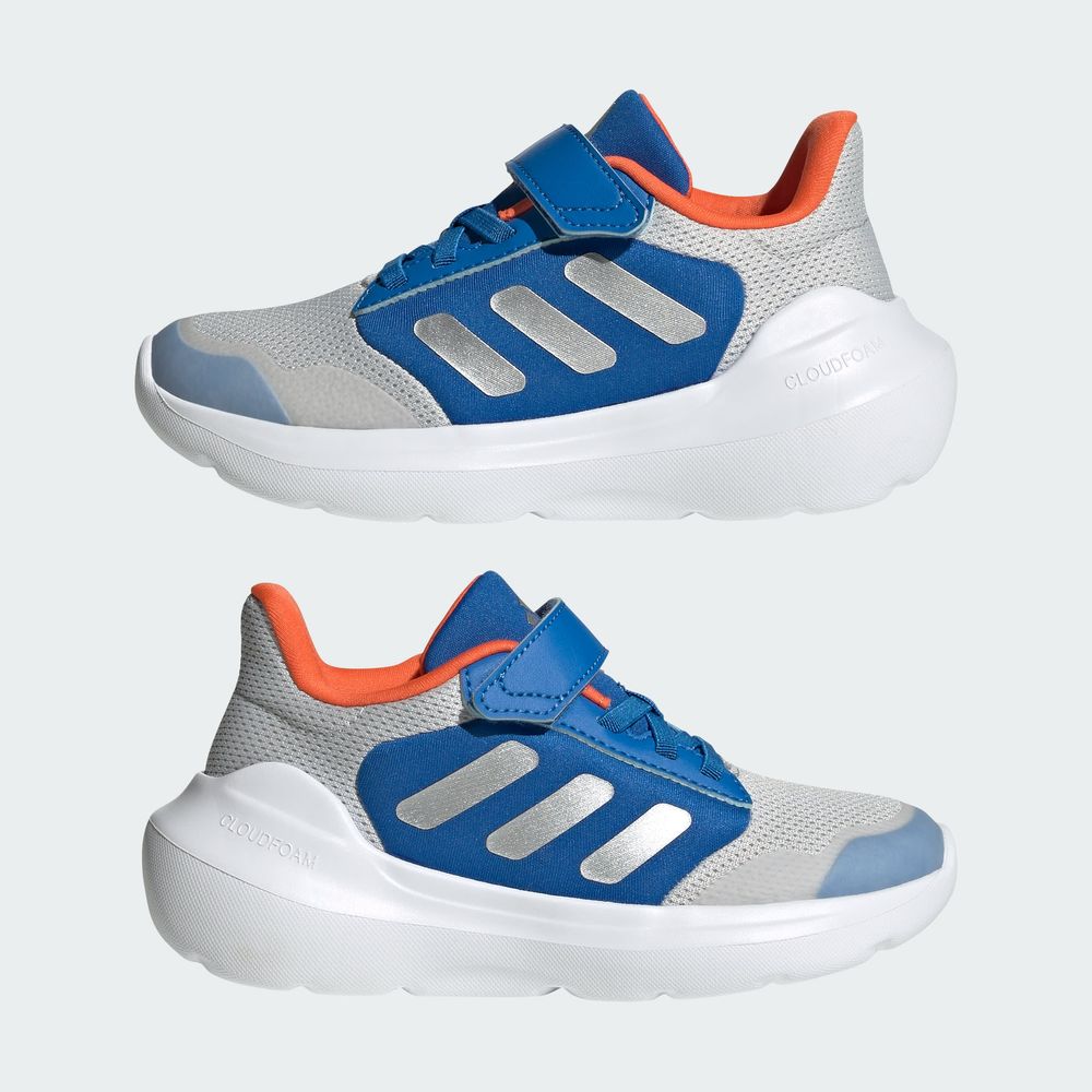 Foto 9 pulgar | Tenis Tensaur Run 2.0 Niños Adidas Gris Niños