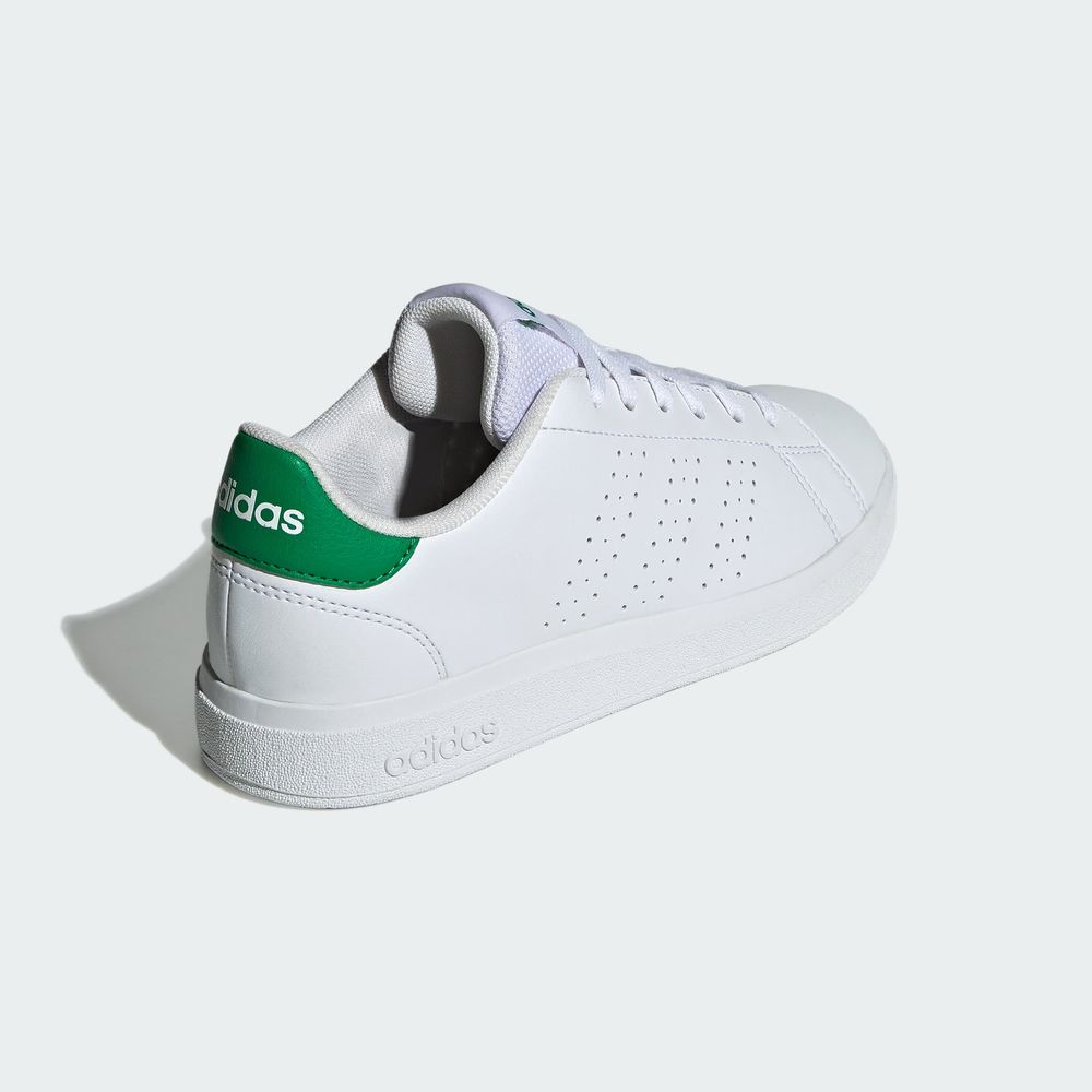 Foto 8 pulgar | Tenis Advantage Base 2.0 Niños Adidas Blanco Niños