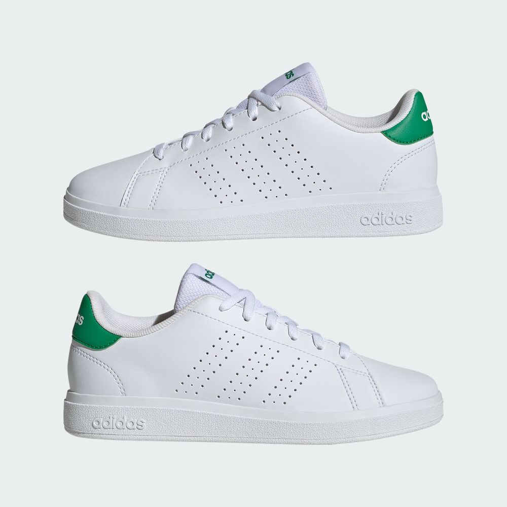 Foto 9 pulgar | Tenis Advantage Base 2.0 Niños Adidas Blanco Niños