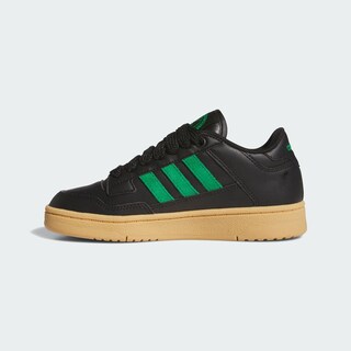 Foto 3 | Temis Rapid Court Low Adidas Negro Niños