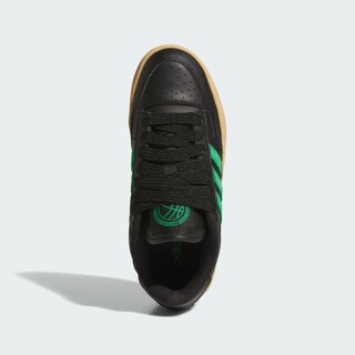 Foto 4 | Temis Rapid Court Low Adidas Negro Niños