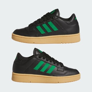 Foto 8 | Temis Rapid Court Low Adidas Negro Niños