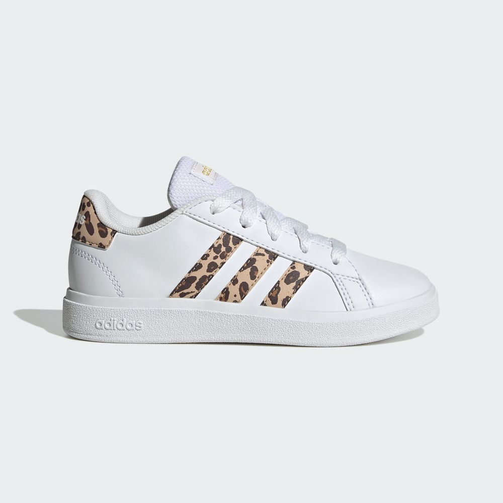 Foto 3 pulgar | Tenis Adidas Grand Court 2.0 Kids Adidas Blanco Niños