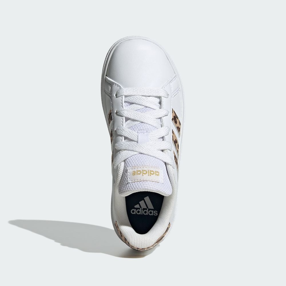 Foto 5 pulgar | Tenis Adidas Grand Court 2.0 Kids Adidas Blanco Niños