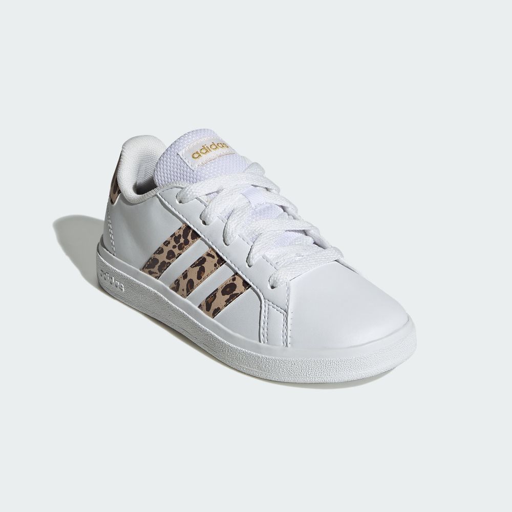 Foto 7 pulgar | Tenis Adidas Grand Court 2.0 Kids Adidas Blanco Niños