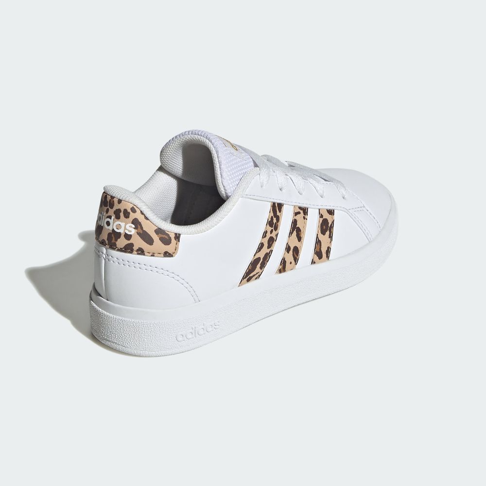 Foto 7 | Tenis Adidas Grand Court 2.0 Kids Adidas Blanco Niños