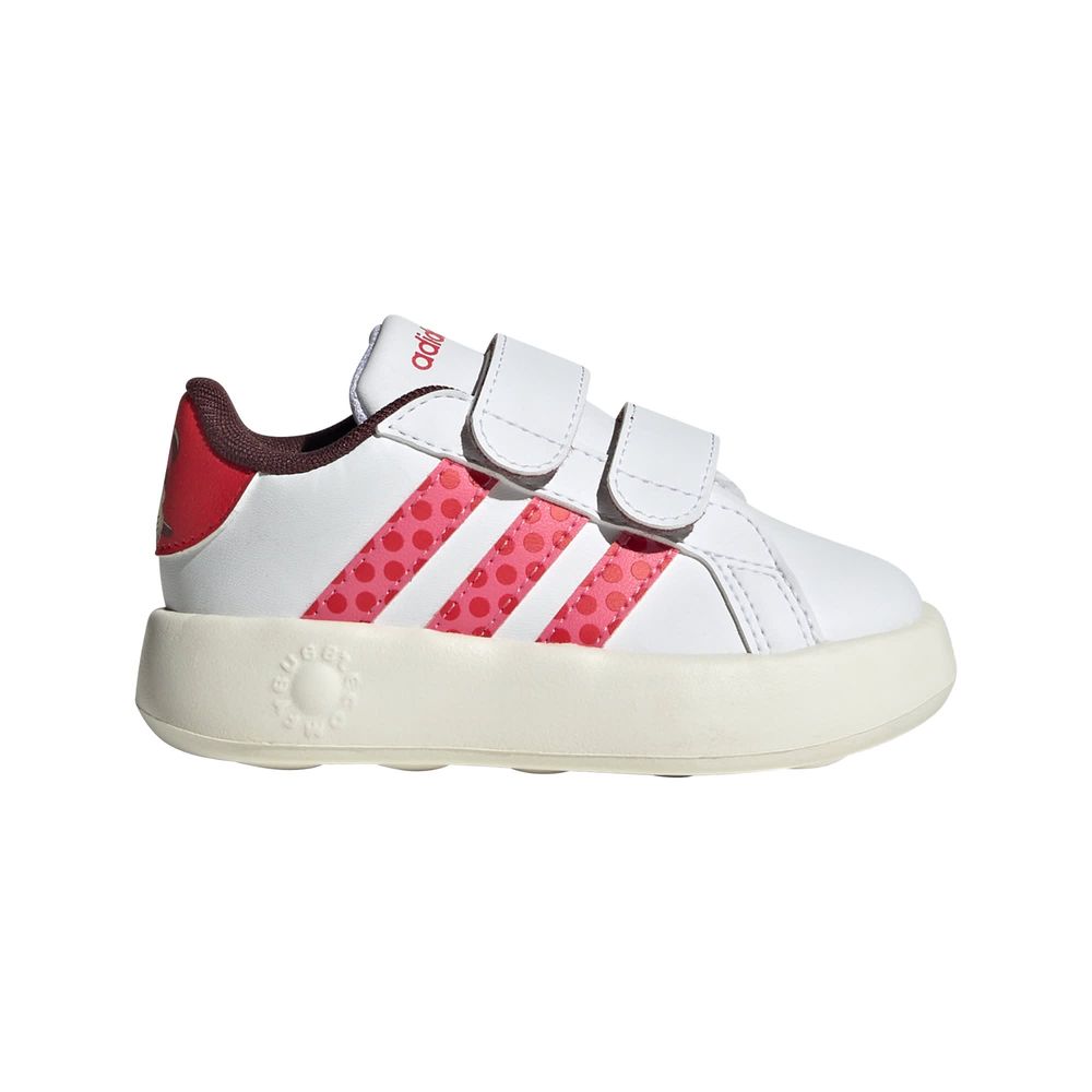 Foto 2 pulgar | Grand Court Minnie Cf I Adidas Blanco Niños
