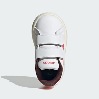 Foto 4 | Grand Court Minnie Cf I Adidas Blanco Niños