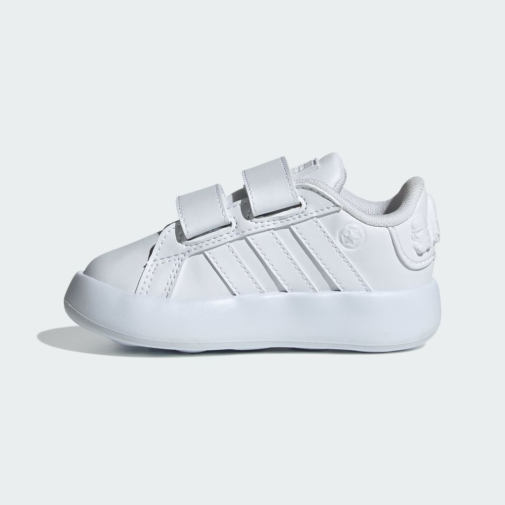Foto 4 pulgar | Tenis Star Wars Grand Court 2.0 Kids Adidas Blanco Niños