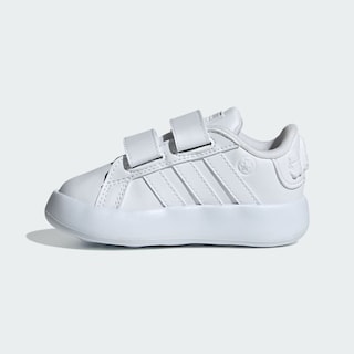 Foto 3 | Tenis Star Wars Grand Court 2.0 Kids Adidas Blanco Niños