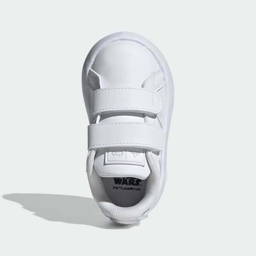 Foto 5 pulgar | Tenis Star Wars Grand Court 2.0 Kids Adidas Blanco Niños