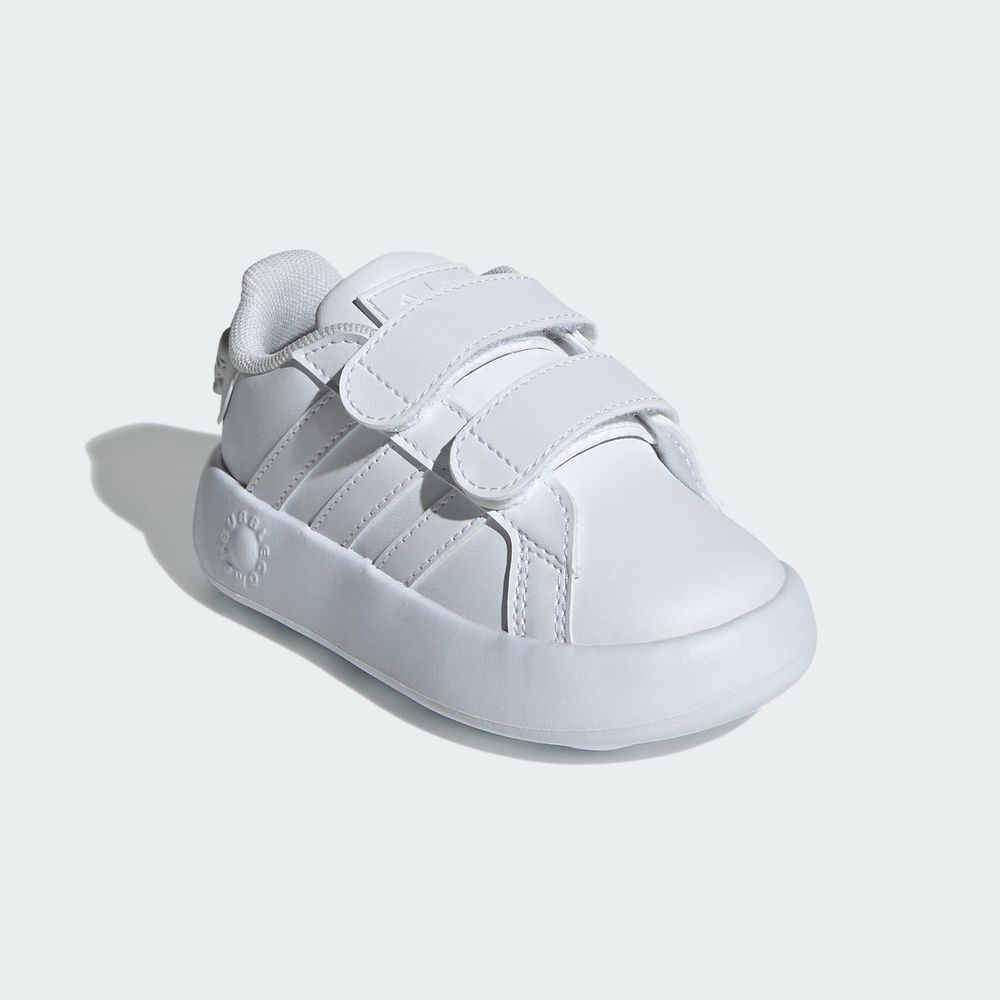 Foto 7 pulgar | Tenis Star Wars Grand Court 2.0 Kids Adidas Blanco Niños