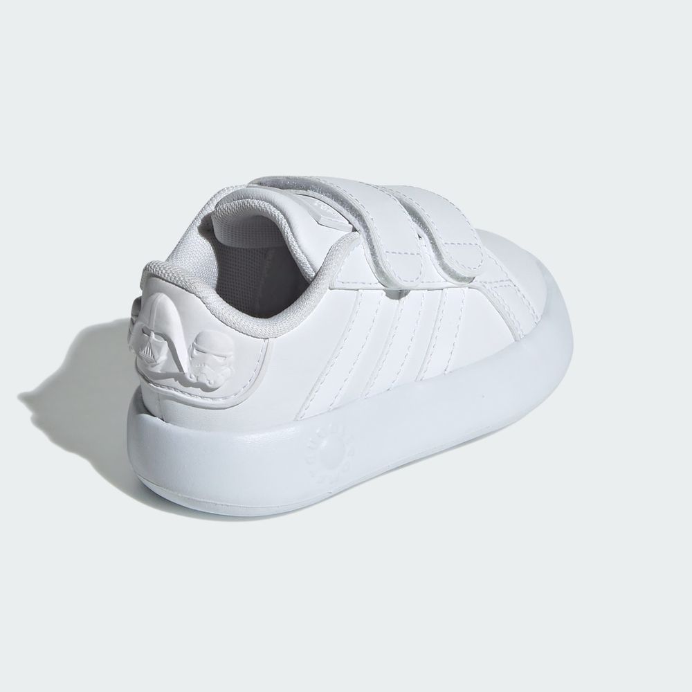 Foto 8 pulgar | Tenis Star Wars Grand Court 2.0 Kids Adidas Blanco Niños
