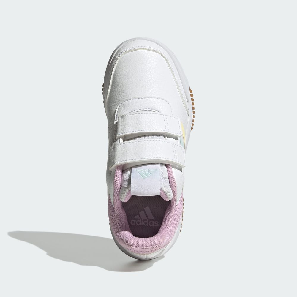 Foto 5 pulgar | Tenis Tensaur Tira Ajustable De Cierre Por Contacto Adidas Blanco Niños