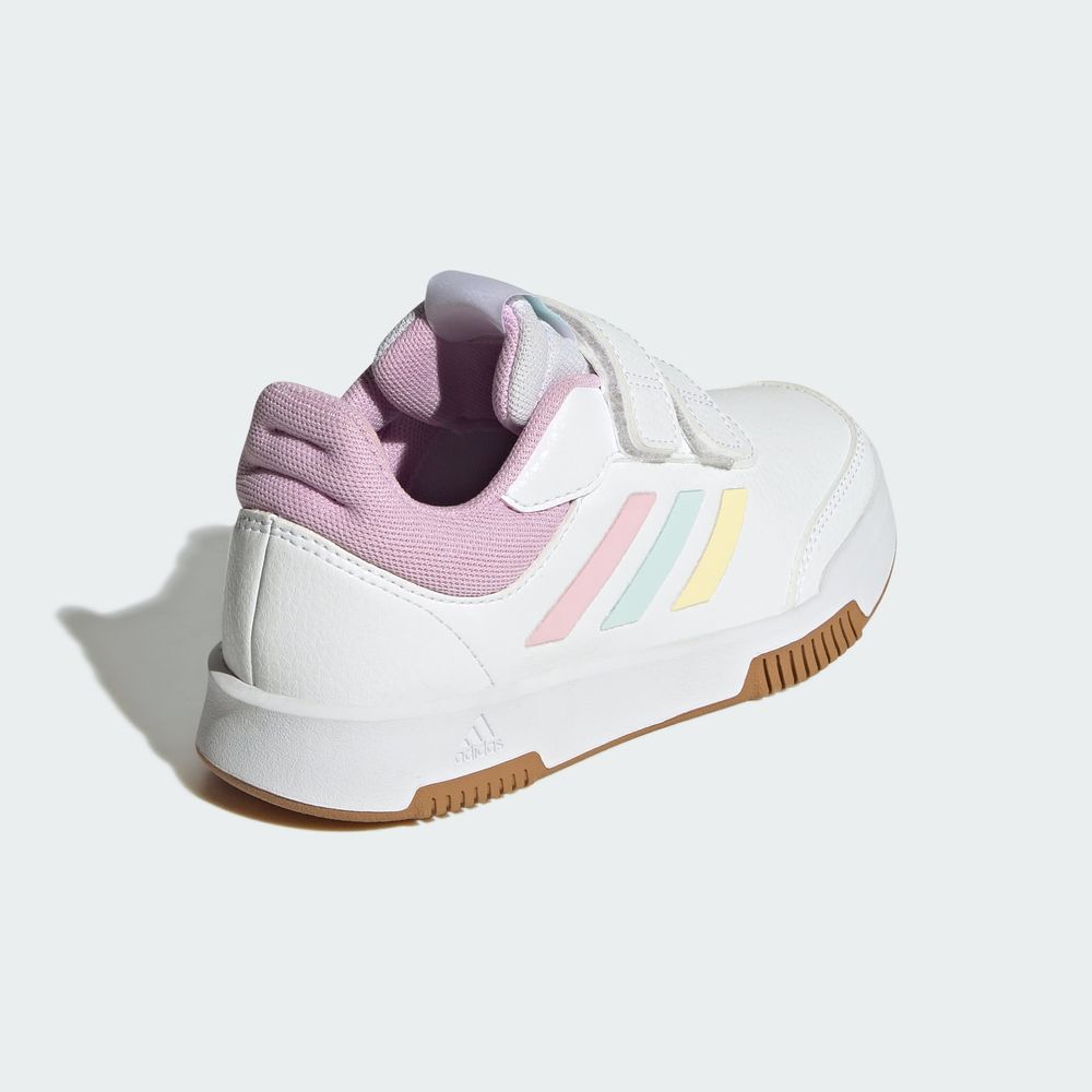 Foto 8 pulgar | Tenis Tensaur Tira Ajustable De Cierre Por Contacto Adidas Blanco Niños