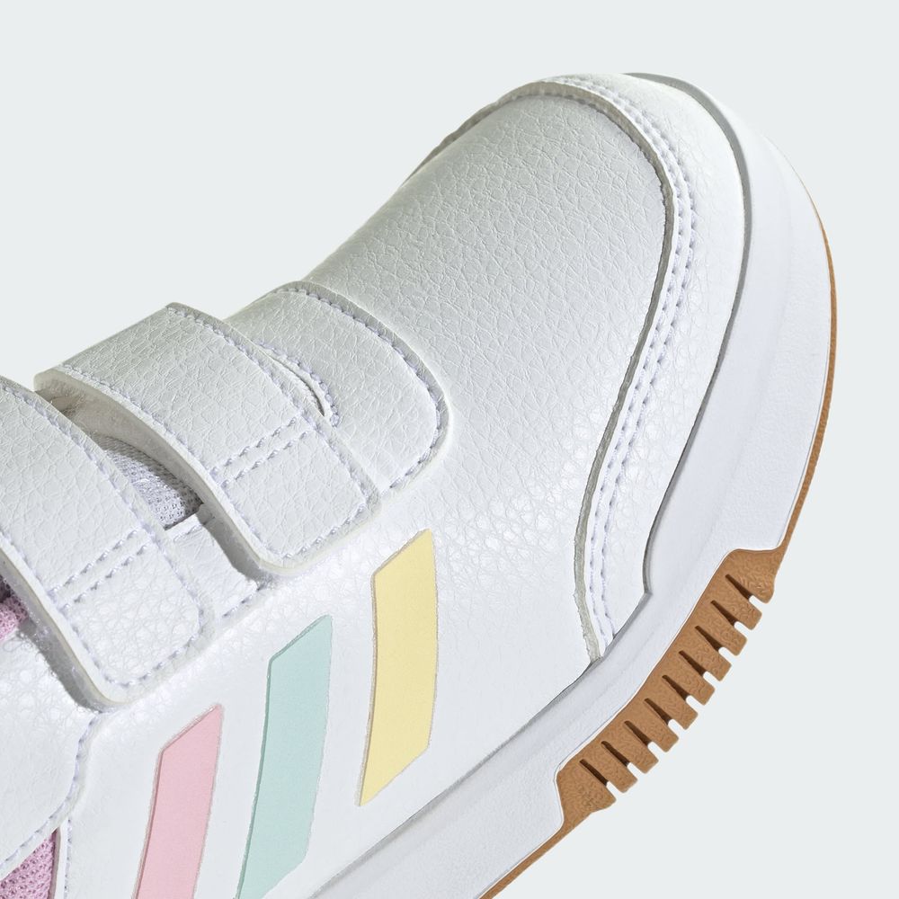 Foto 9 pulgar | Tenis Tensaur Tira Ajustable De Cierre Por Contacto Adidas Blanco Niños