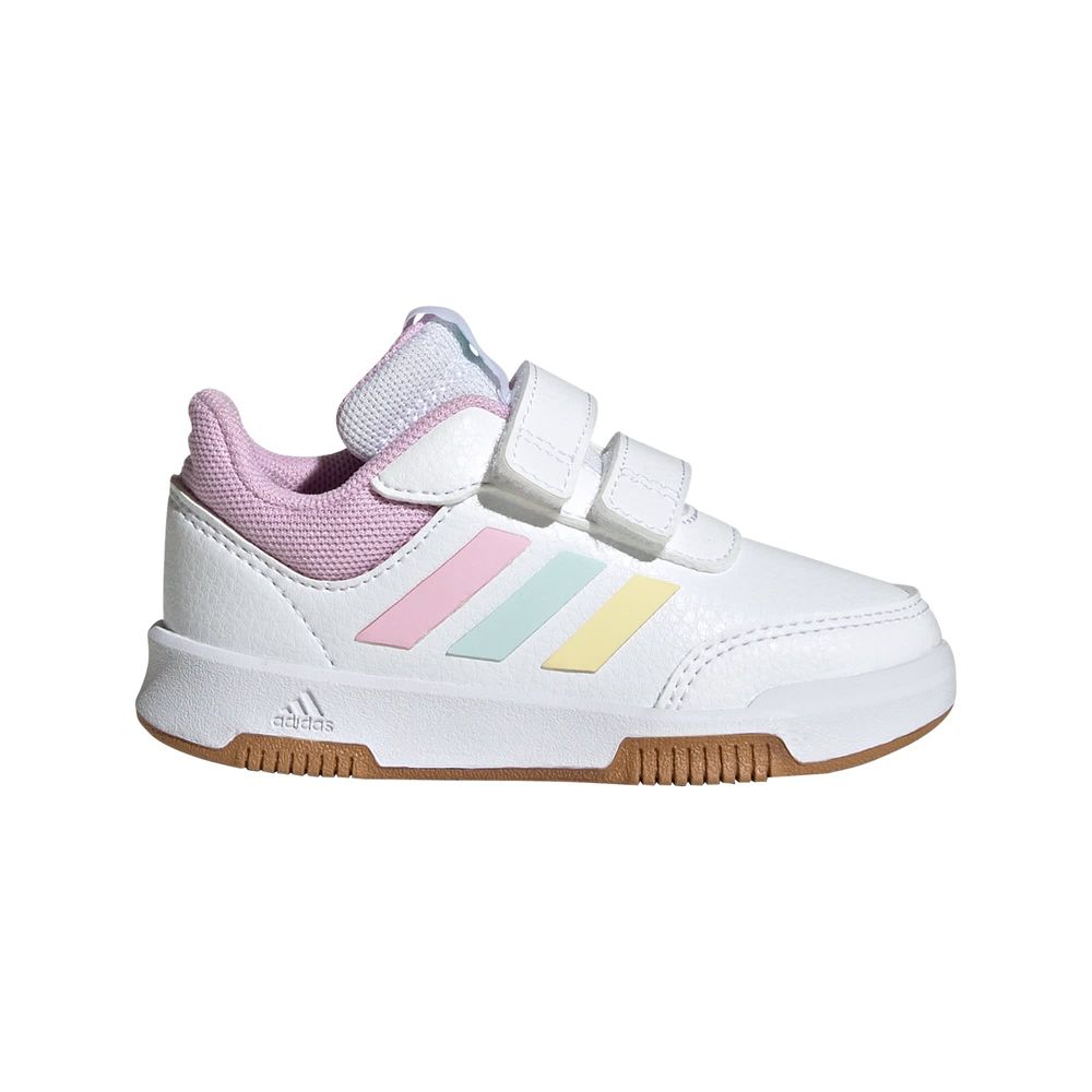 Tenis Tensaur Tira Ajustable De Cierre Por Contacto Adidas Blanco Niños