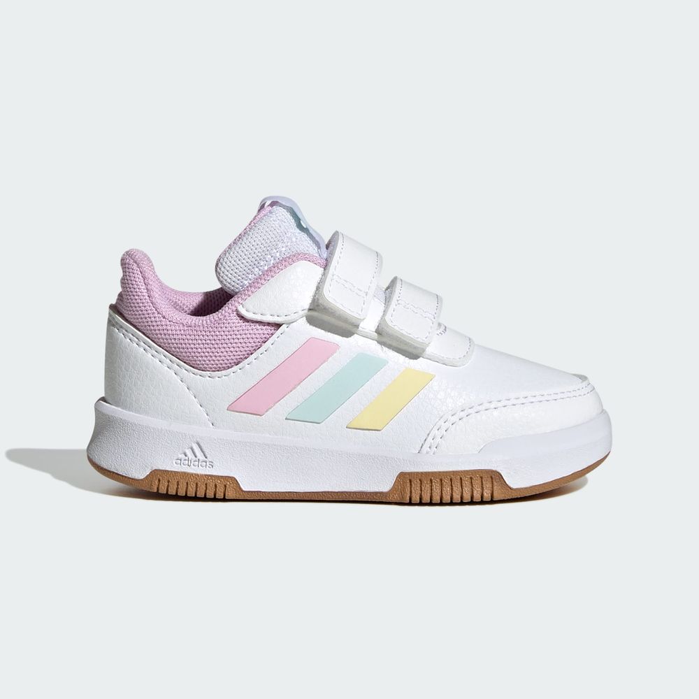 Foto 3 pulgar | Tenis Tensaur Tira Ajustable De Cierre Por Contacto Adidas Blanco Niños