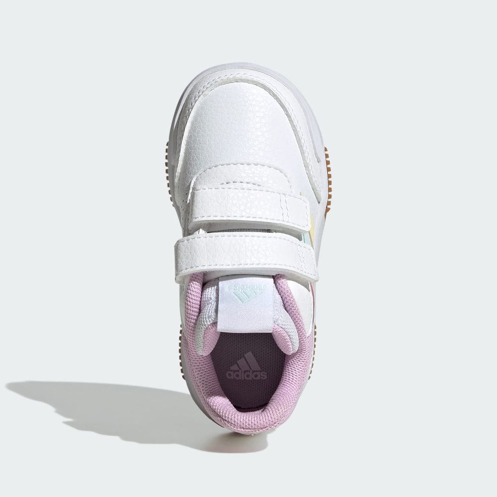 Foto 5 pulgar | Tenis Tensaur Tira Ajustable De Cierre Por Contacto Adidas Blanco Niños