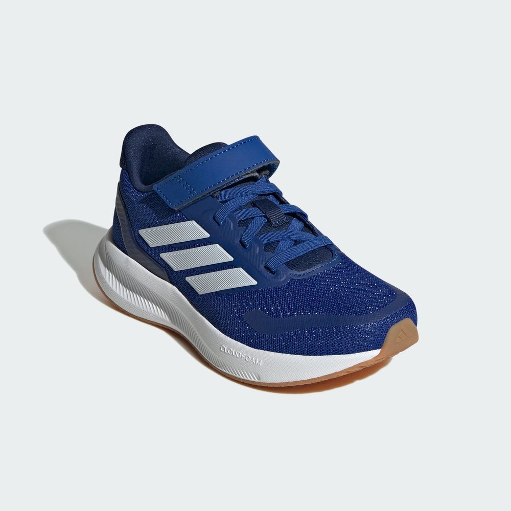 Foto 7 pulgar | Tenis Runfalcon 5 Kids Adidas Azul Niños