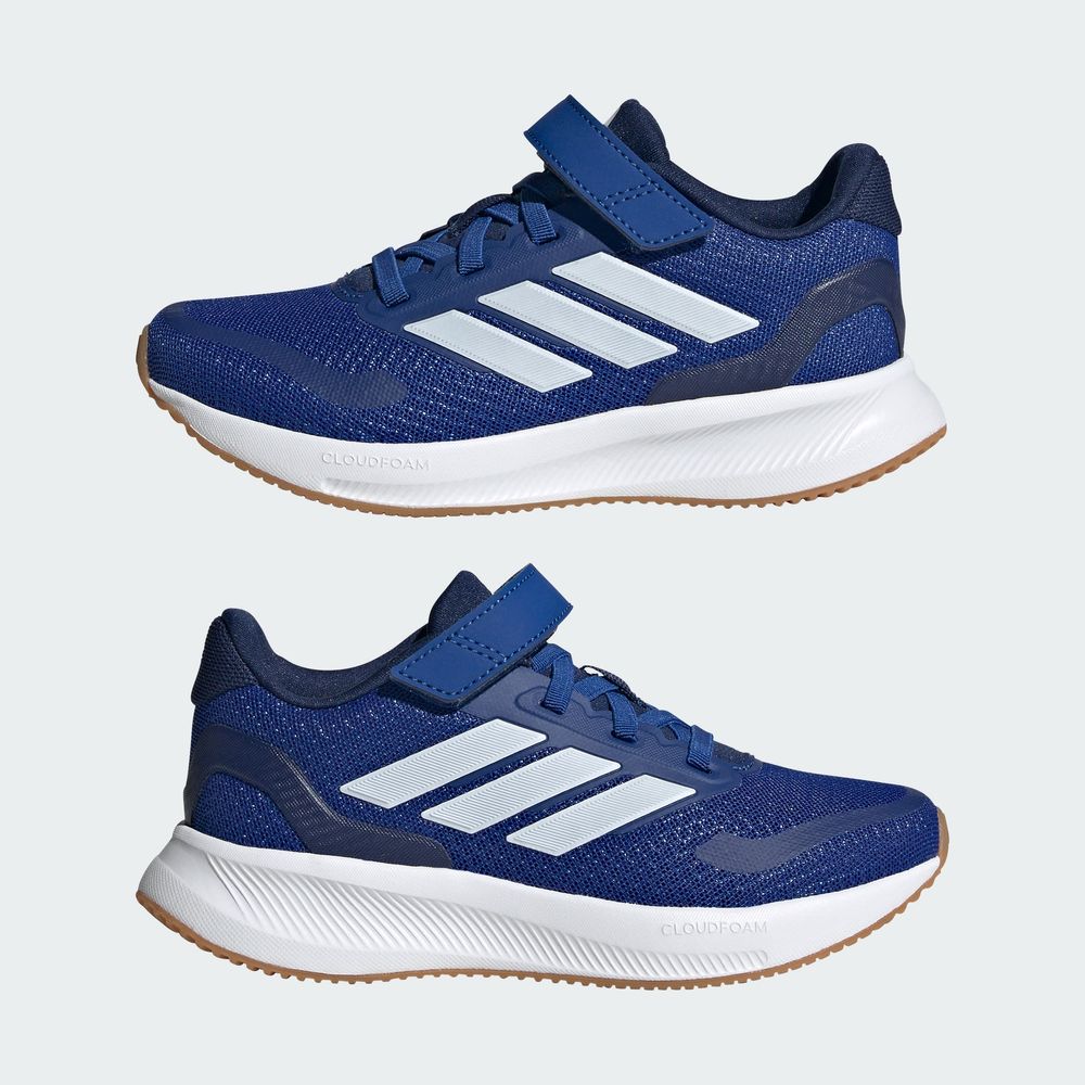 Foto 9 pulgar | Tenis Runfalcon 5 Kids Adidas Azul Niños