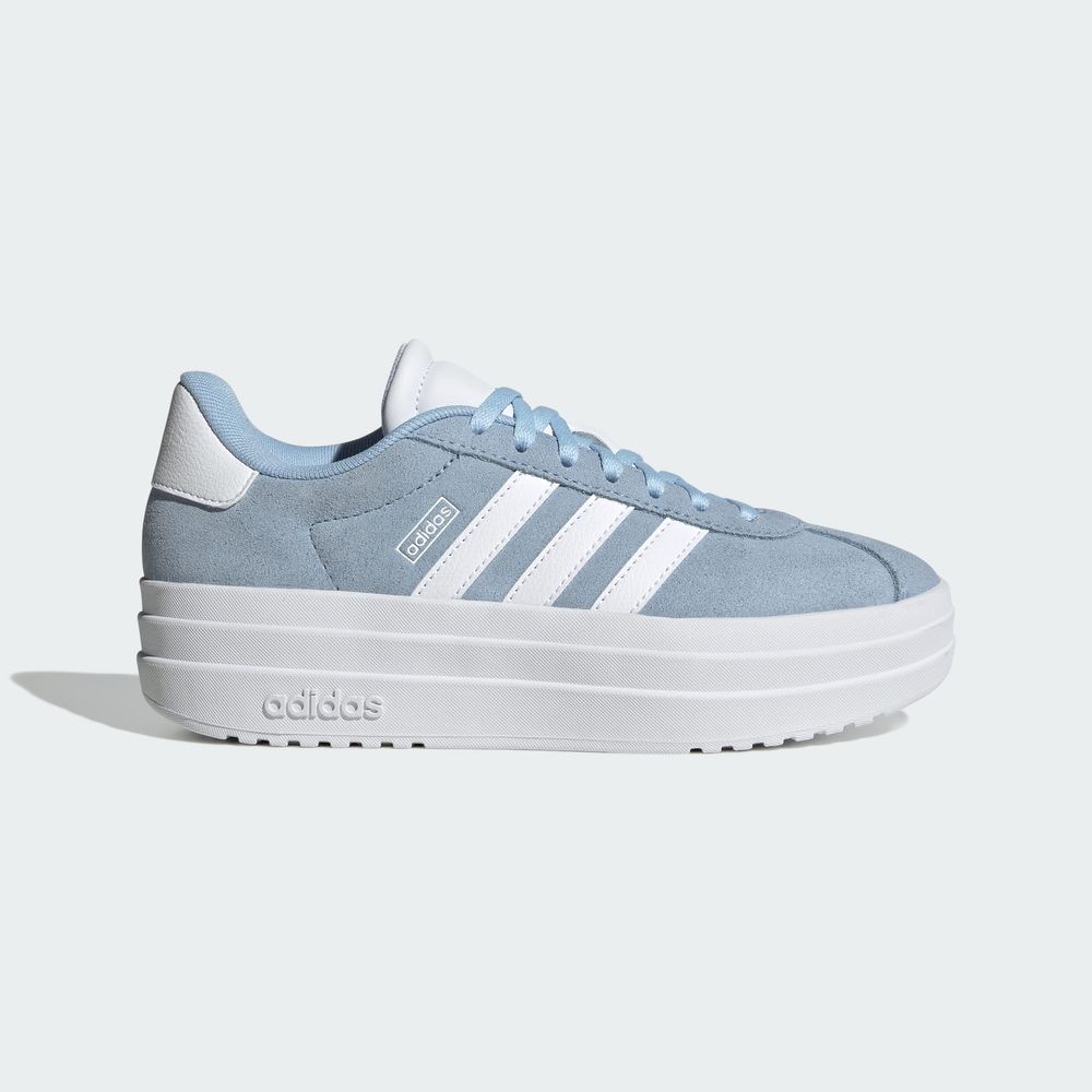 Foto 3 pulgar | Tenis Adidas Vl Court Bold Kids Adidas Azul Niños