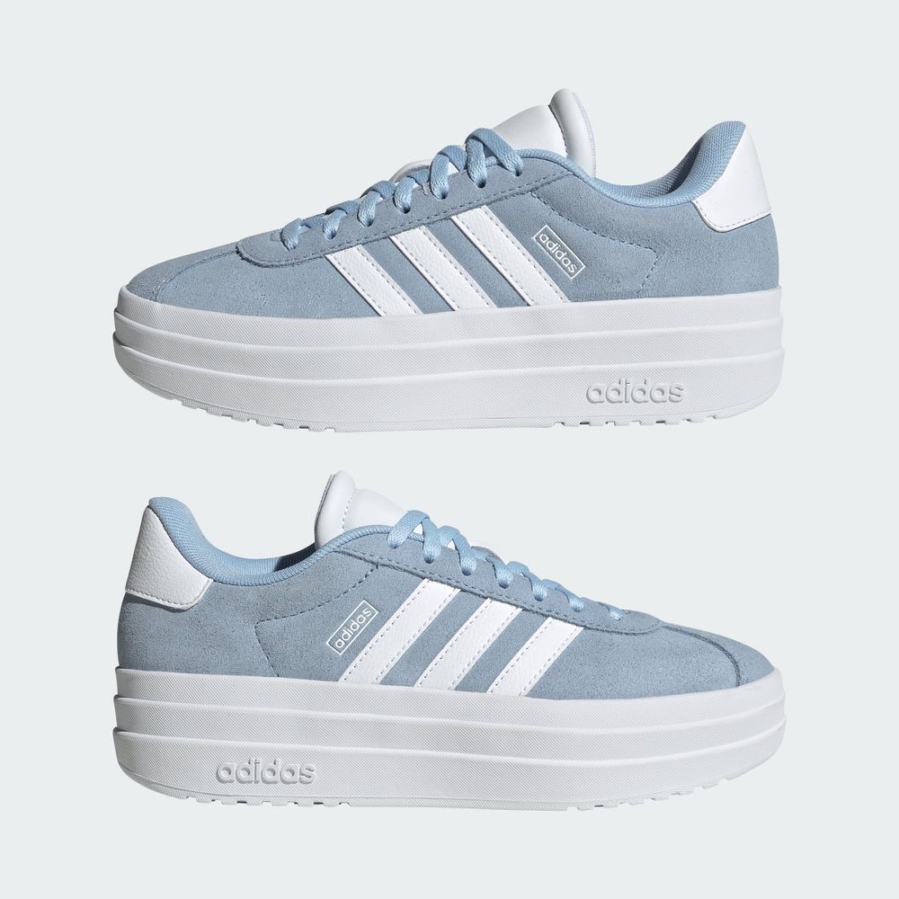 Foto 9 pulgar | Tenis Adidas Vl Court Bold Kids Adidas Azul Niños