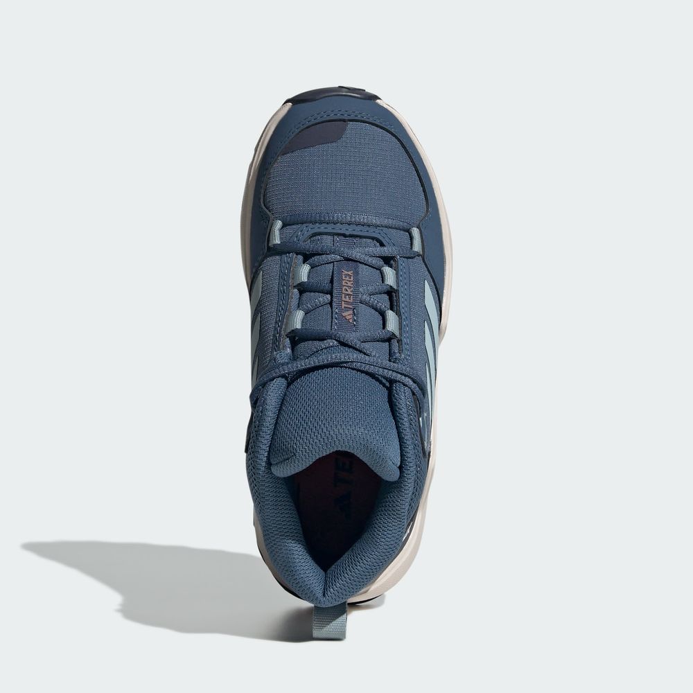 Foto 5 pulgar | Tenis De Senderismo Terrex Ax4r Mid Adidas Azul Niños