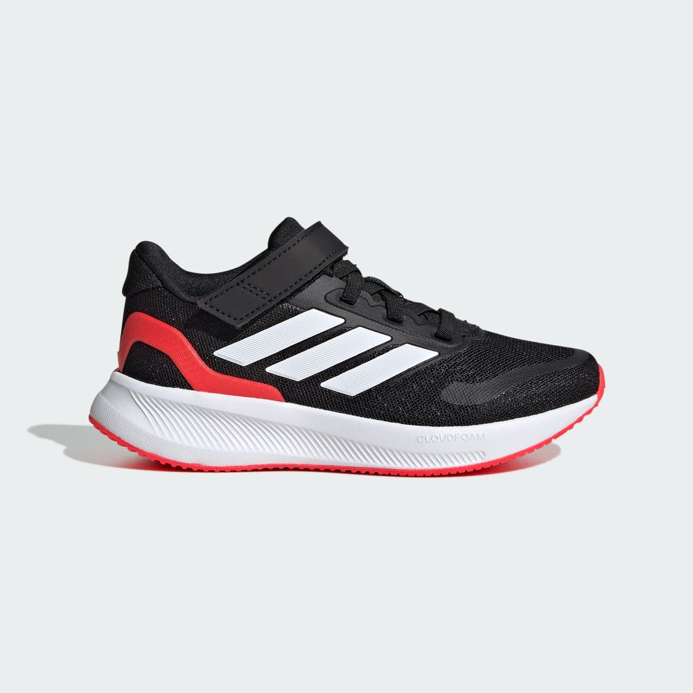 Foto 3 pulgar | Tenis Runfalcon 5 Kids Adidas Negro Niños