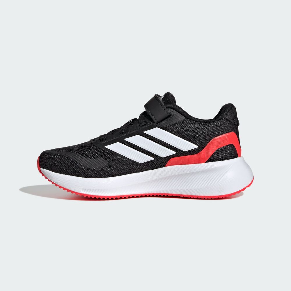 Foto 4 pulgar | Tenis Runfalcon 5 Kids Adidas Negro Niños