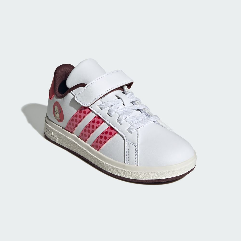 Foto 7 pulgar | Tenis Grand Court 2.0 Adidas Disney Minnie Mouse (niños) Adidas Blanco Niños