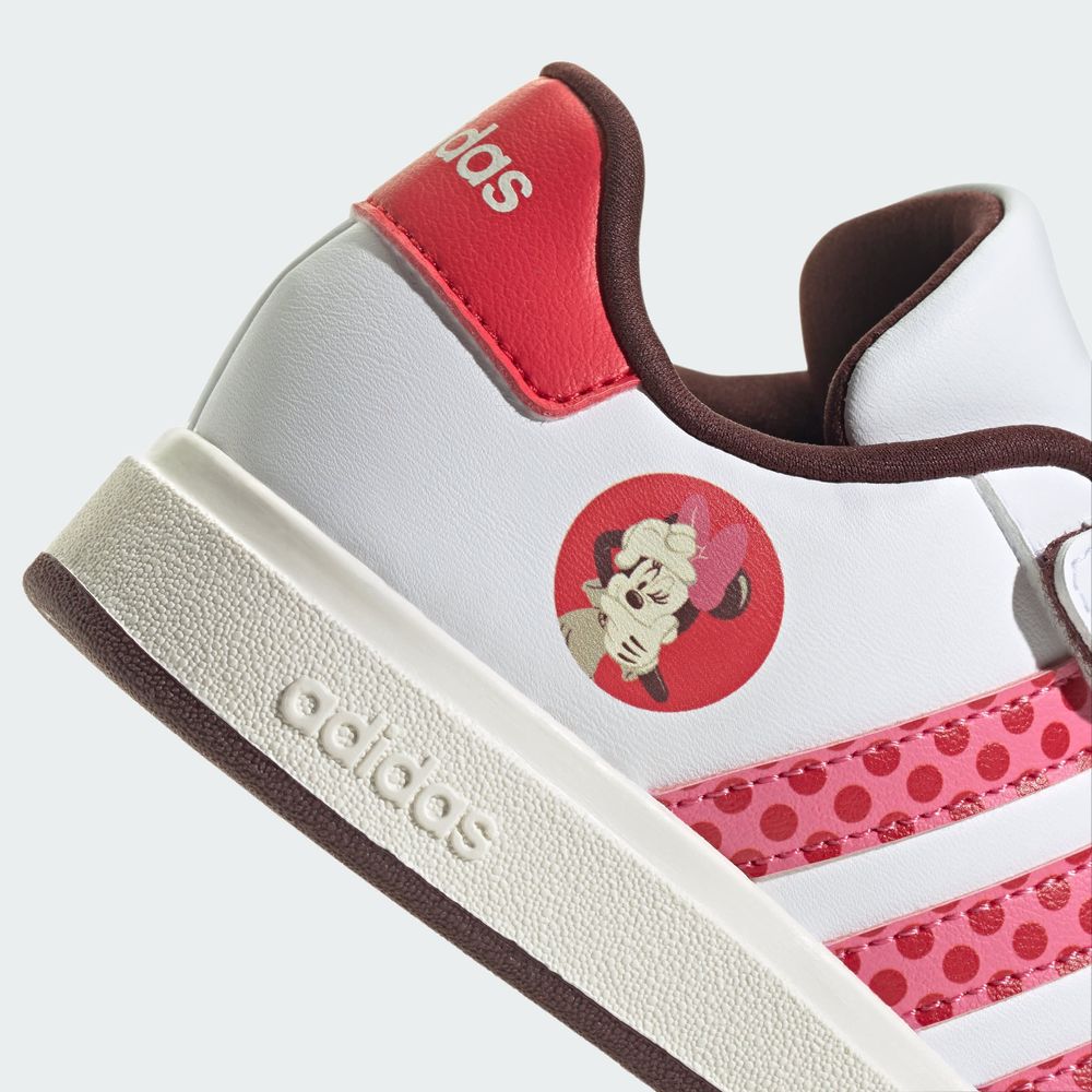 Foto 9 pulgar | Tenis Grand Court 2.0 Adidas Disney Minnie Mouse (niños) Adidas Blanco Niños