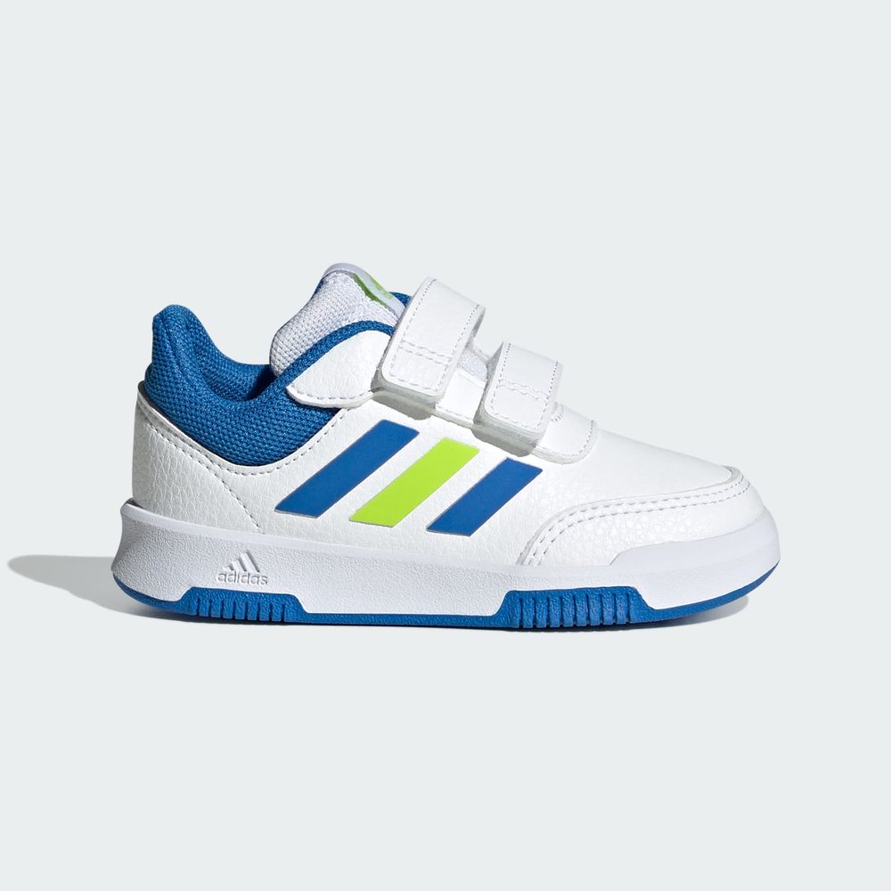 Foto 3 pulgar | Tenis Tensaur Tira Ajustable De Cierre Por Contacto Adidas Blanco Niños