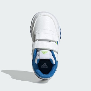 Foto 4 | Tenis Tensaur Tira Ajustable De Cierre Por Contacto Adidas Blanco Niños