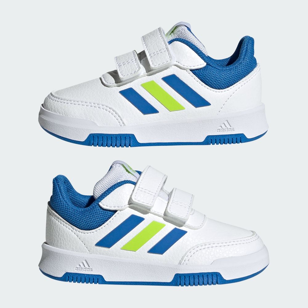 Foto 9 pulgar | Tenis Tensaur Tira Ajustable De Cierre Por Contacto Adidas Blanco Niños